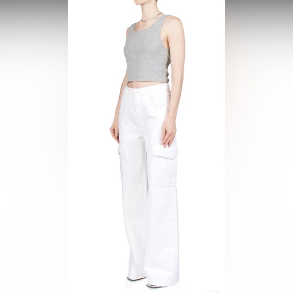 AGolde Minka Cargo Jeans Size 27 NWT - Picture 1 of 15
